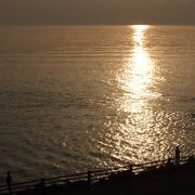 新潟駅から一番近い ”日本海夕日ライン”