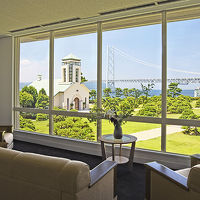 別館との通路付近