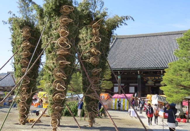 嵯峨大念仏狂言。京の伝統文化、見ごたえあり。