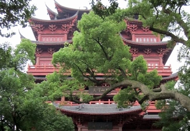 The panoramic view of Hangzhou