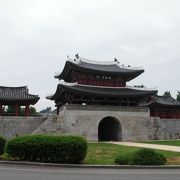 "Jeonju" next to the castle in southern markets