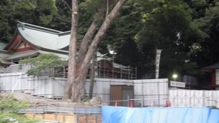ただいま社務所を建築中です＠来宮神社