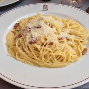 イタリア、ローマ。食べたかったカルボナーラ！