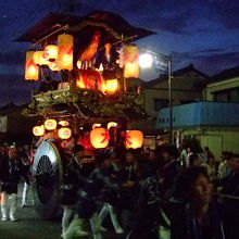 19：51　大町　（しゃぎり屋台）