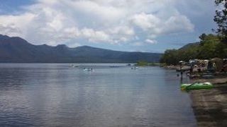 綺麗な湖。観光スポット★