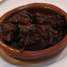 牛肉の煮込み。