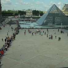 昼頃の入館待ち行列