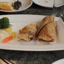 牡蠣の包み揚げ