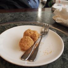 予期せぬデザートサービス