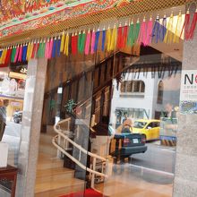 大きなレストランでした