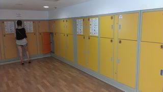 1Fにコインロッカーあり