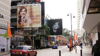 元旦、朝早かったので閑散としていました。【廣東道】