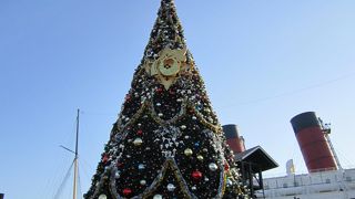 クリスマスのディズニーシー。