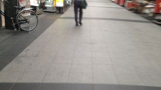 垂れ幕がにぎやか