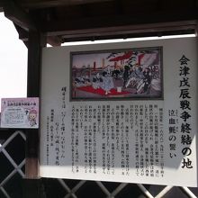 会津戊辰戦争終結の地