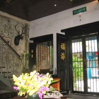 客室は２階です。