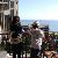 目の前で花火が上がります