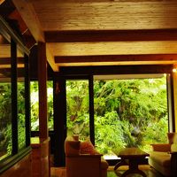 宿泊者たちの憩いの場