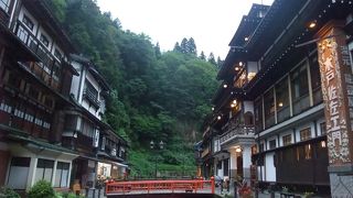 銀山温泉 和楽足湯