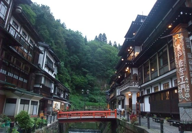 銀山温泉 和楽足湯