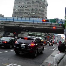 台湾の町の様子