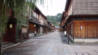 一番大きな茶屋街