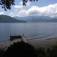 イタリア大使館別荘から中禅寺湖