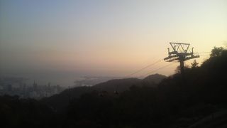 神戸港を見渡す