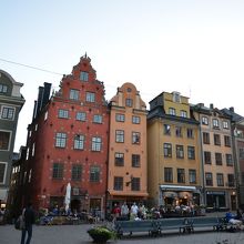 カフェがたくさん･･･大広場