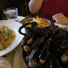 これだけのムール貝もあっという間に