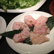 シビレ。脂が多くてトロける