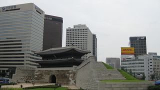 南大門市場のすぐ近く