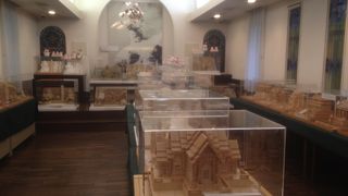 さすがに本物の雪像はない