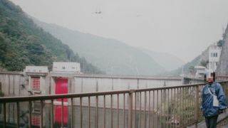 鹿森ダムによって造られた人造湖