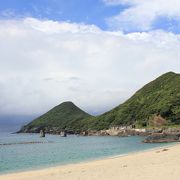 昔ながらの海水浴場