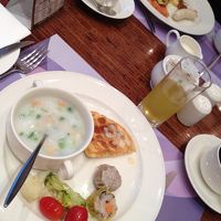 朝ごはんのブッフェ