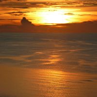 ラナイから見た夕日