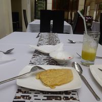 朝食はショボイ