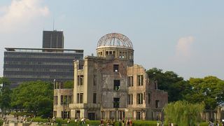 世界遺産に登録された原爆ドーム