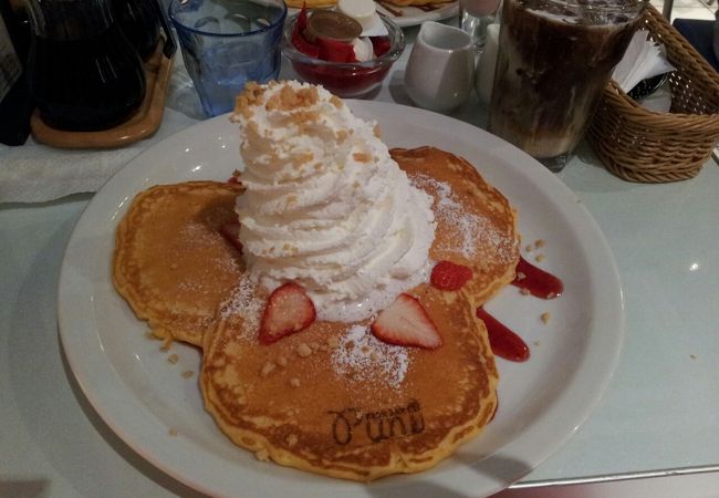 今話題のパンケーキ