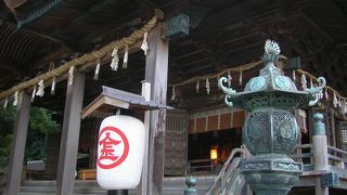 785段の長い石段を登る