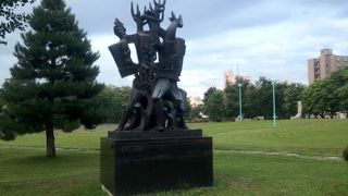 北海道立旭川美術館のすぐそば