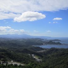 九分観光入口展望台からの眺めです。