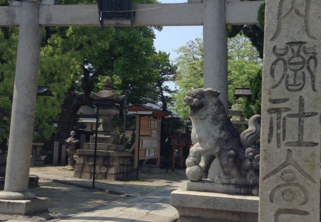 百人一首にも詠まれた神社