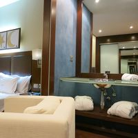 何故か洗面台が２つありました。ここと、バスルーム内に。