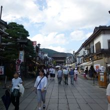 石畳は風情があります