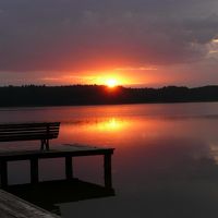 マズルカ湖水地帯のコチョウ湖畔…うっとりとする眺望です♪