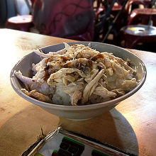 方家の鶏肉飯。美味！