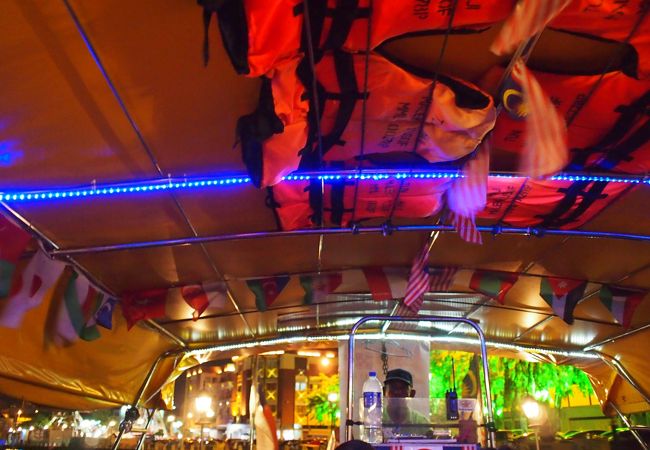 夜がオススメ☆マラッカのリバークルーズ