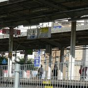 京都駅、 大阪駅の中間の重要な駅ＪＲ高槻駅（たかつきえき）